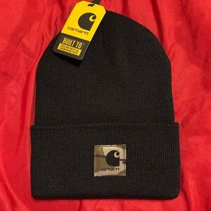 Carhartt Classic Black Knit Hat